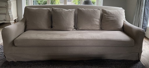 2x Flamant bench taupe