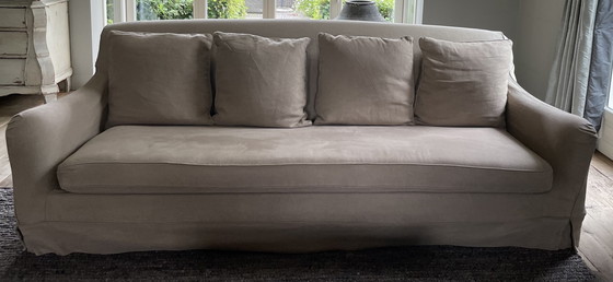 Image 1 of 2x Flamant bench taupe