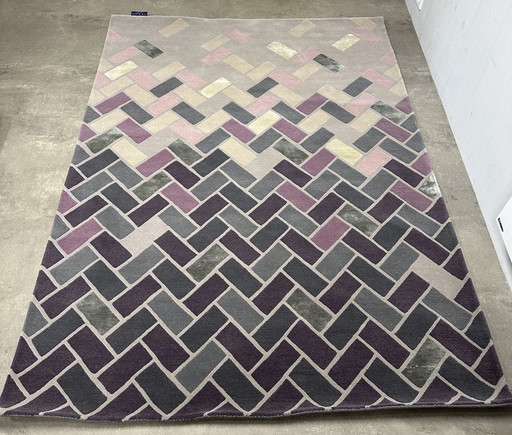 Wool rug B&C Ted Baker Agave Ash Gre 170 x 240 cm