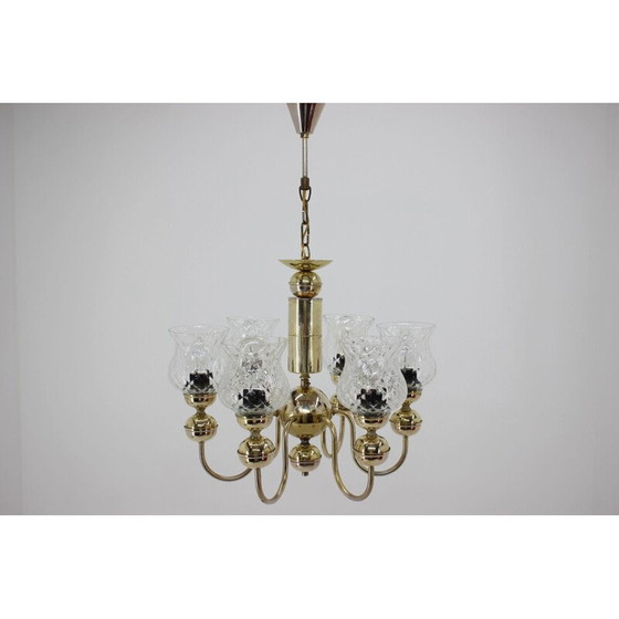Image 1 of Vintage chandelier by Kamenický Šenov, Czechoslovakia 1950
