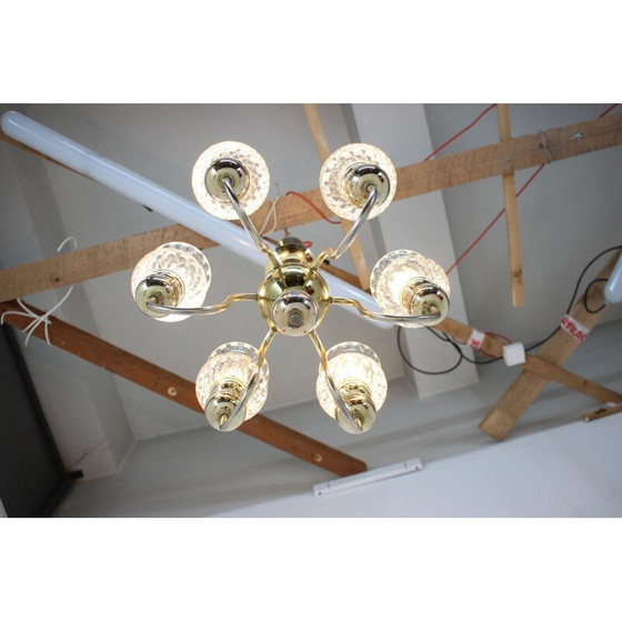 Image 1 of Vintage chandelier by Kamenický Šenov, Czechoslovakia 1950