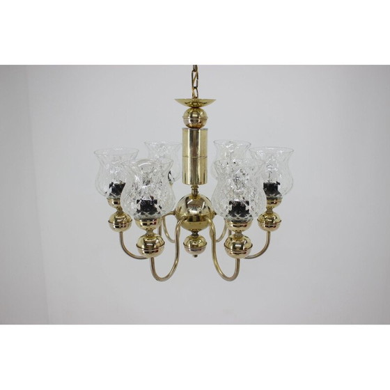 Image 1 of Vintage chandelier by Kamenický Šenov, Czechoslovakia 1950