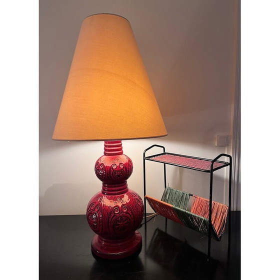 Image 1 of Vintage ceramic floor lamp, 1970