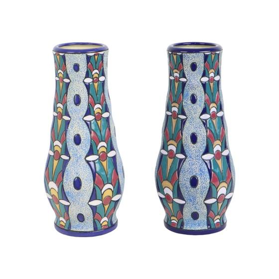 Image 1 of Amphora Vases Art Deco