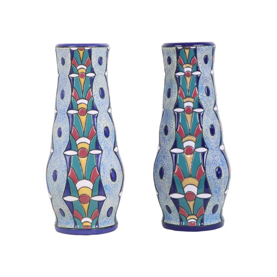 Image 1 of Amphora Vases Art Deco