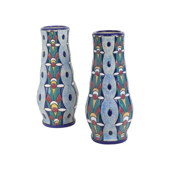 Image 1 of Amphora Vases Art Deco