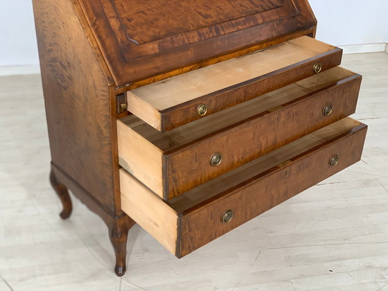 Image 1 of Antique secretary writing desk chest of drawers around 1900