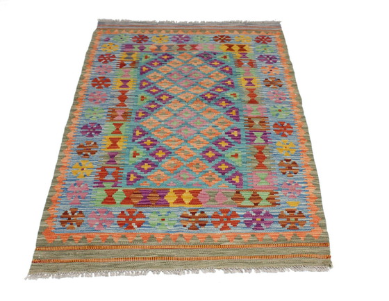 Image 1 of Original Old Style Kelim Afghan 150 X 103 Cm Top Condition