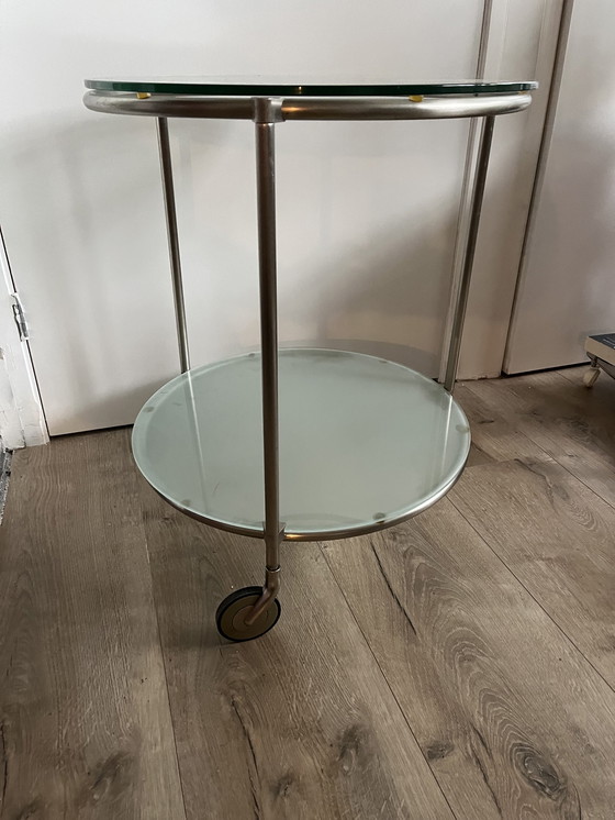 Image 1 of Vintage glass trolley