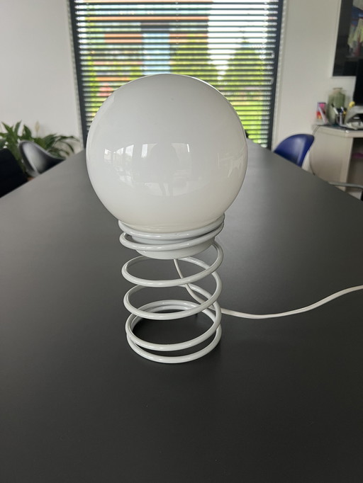 Vintage spiral lamp, 1980s