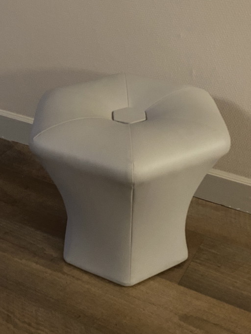Vintage Stokking Pouf Clemens Claessen Mouse Gray