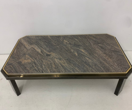 Image 1 of Mid century design marble coffee table by Fedam Belgium 1980’s