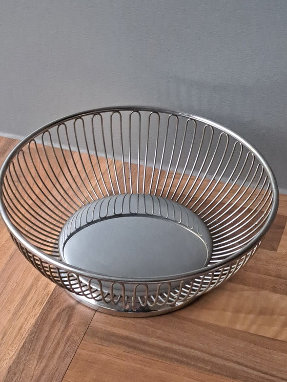 Image 1 of Alfra Alessi Italy Wire Basket Fruit Basket