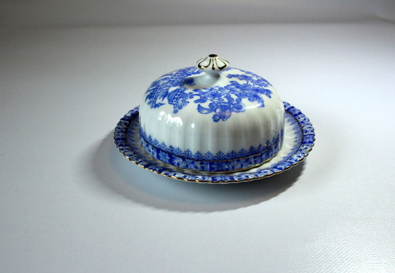 Image 1 of Art Deco 1920s high quality porcelain butter dish