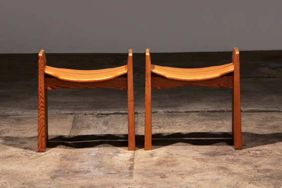 Image 1 of Gilbert Marklund Wood Stools Jonte