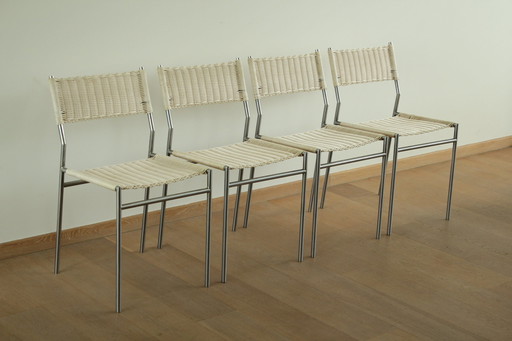 4 X Se05 Dining Chairs By Martin Visser For 'T Spectrum