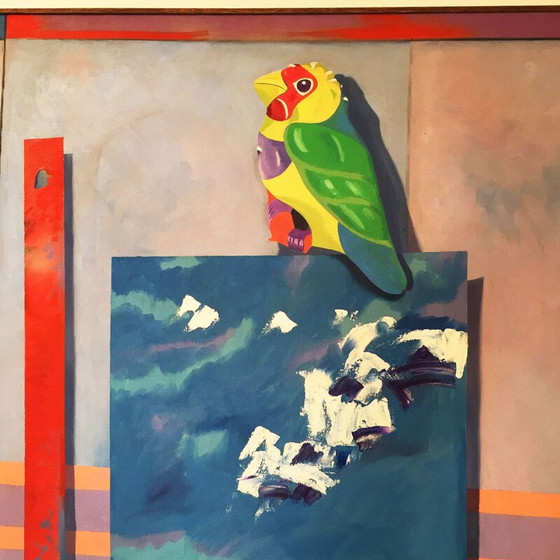 Image 1 of Dipinto d'epoca "Mated Measure" di Richard Frank, USA 1980