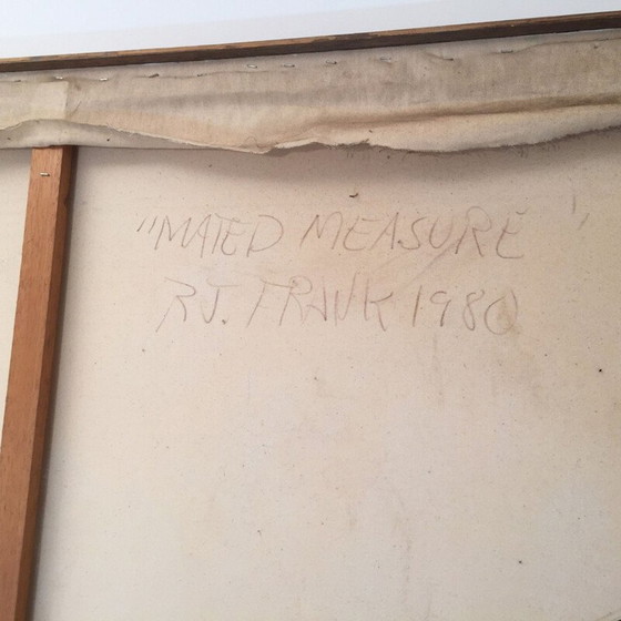 Image 1 of Dipinto d'epoca "Mated Measure" di Richard Frank, USA 1980