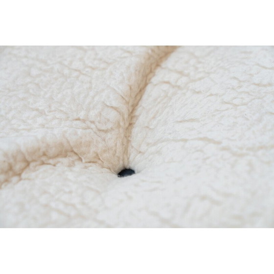 Image 1 of Vintage Anfibio sofa bed in cowhide and iron by Alessandro Becchi for Giovannetti Collezioni, 1970