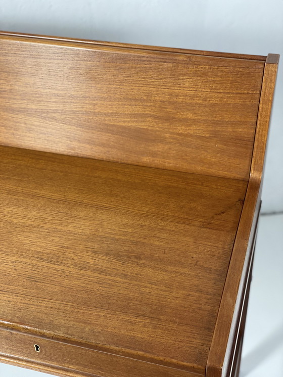 Image 1 of Scandinavian Teak Extensible System Desk, 1960.