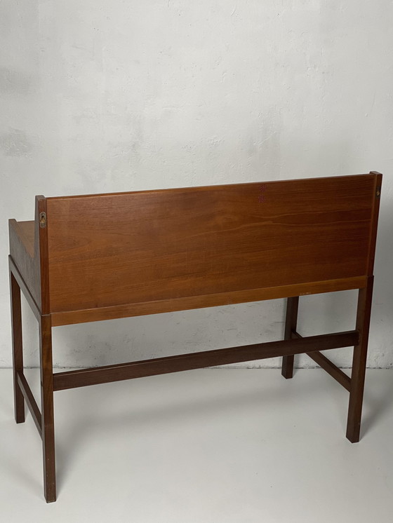 Image 1 of Scandinavian Teak Extensible System Desk, 1960.