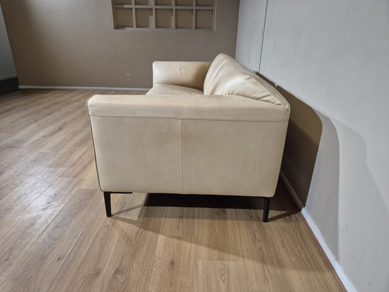 Image 1 of Pode Fold - Divano 2,5 posti - Crema - Marrone - Pelle - Design