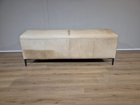 Image 1 of Pode Fold - Divano 2,5 posti - Crema - Marrone - Pelle - Design