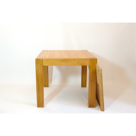 Image 1 of Vintage pine extensible table, 1980