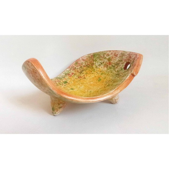 Image 1 of Vintage fish-shaped pocket organizer by Lb for Bernard Lecuyer, 1960