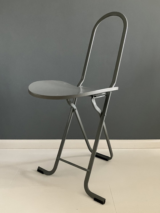 Image 1 of 2x Theme Dafne folding chair design Gastone Rinaldi