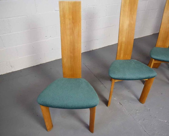 Image 1 of 4x Tranekaer Furniture Denmark "Iris" chaises par Bob Van den Berghe