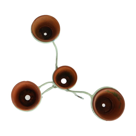 Image 1 of Vintage French Plant Rack Wrought Iron