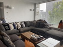 Flexform ASOLO sofa and ottoman