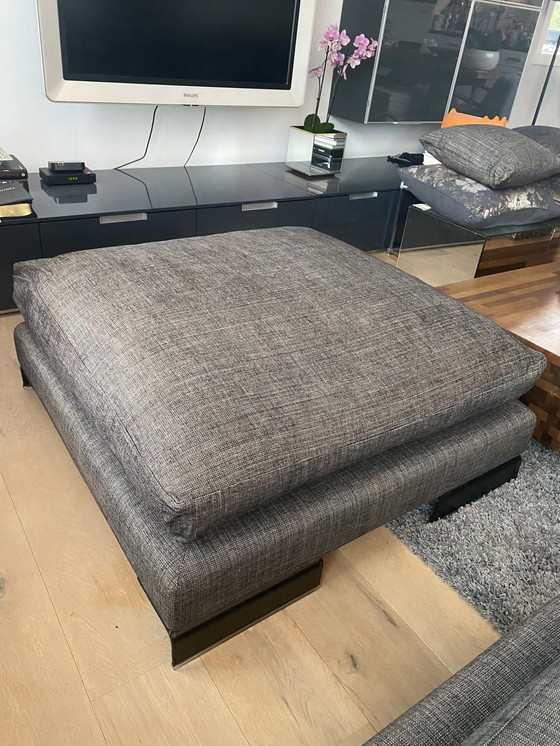 Image 1 of Flexform ASOLO sofa and ottoman