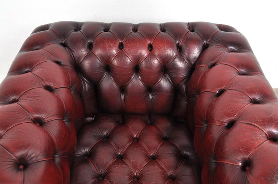 Image 1 of Fauteuil Chesterfield vintage