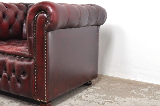 Image 1 of Fauteuil Chesterfield vintage