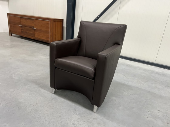 Image 1 of Leolux Dolcinea Armchair Arkadia leather Brown