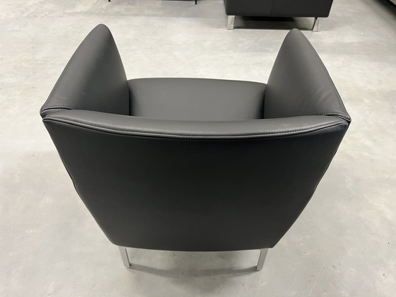 Image 1 of Rolf Benz 392 Armchair black leather 