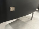 Poltrona Rolf Benz 392 in pelle nera 