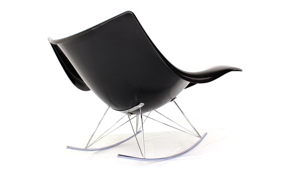 Image 1 of "Stingray" Lounge / Rocking Chair by Thomas Petersen for Fredericia Denmark, Red dot Award