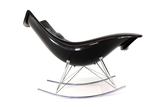 Image 1 of "Stingray" Lounge / Rocking Chair by Thomas Petersen for Fredericia Denmark, Red dot Award