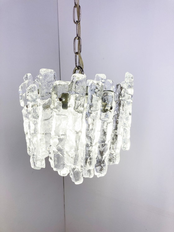 Image 1 of Suspension en cristal de glace par Kalmar, 1960s