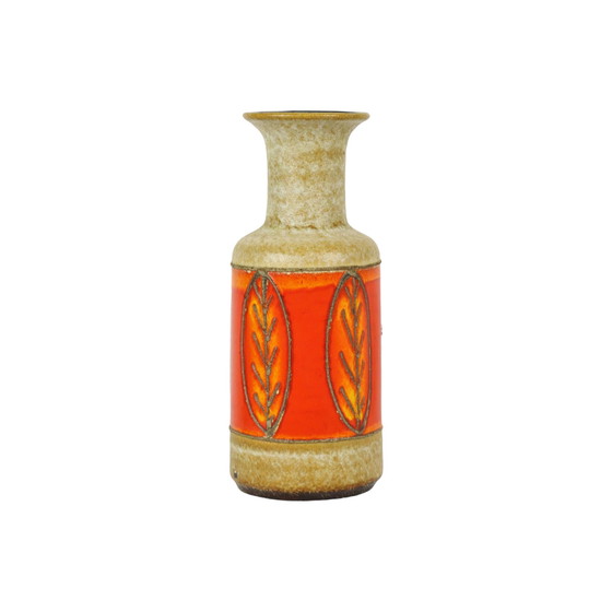 Image 1 of Orange West Germany Vase