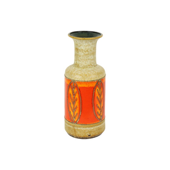 Image 1 of Orange West Germany Vase