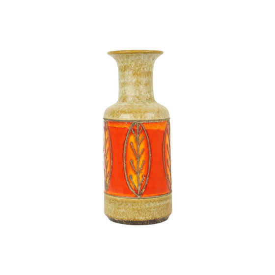 Image 1 of Orange West Germany Vase