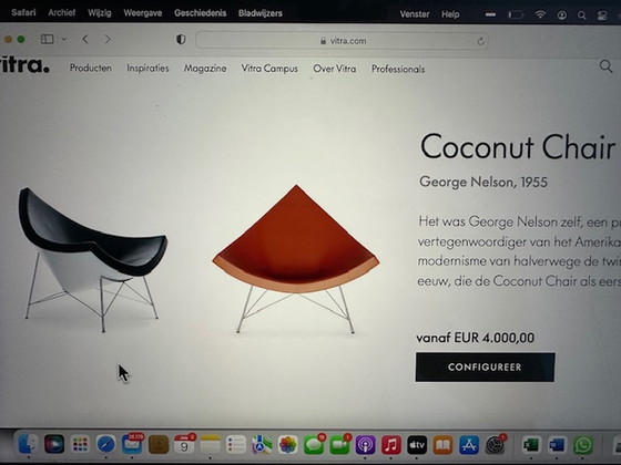 Image 1 of Vitra Coconut chair