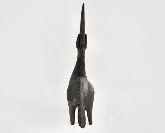 Image 1 of Unicorn ceramic by Dominique Pouchain