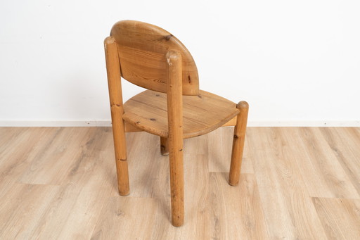 Wooden dining chair by Rainer Daumiller