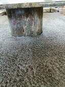 Marble coffee table
