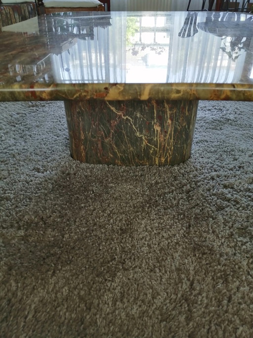 Marble coffee table